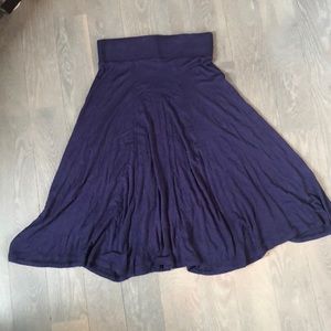 Comfy A-line skirt